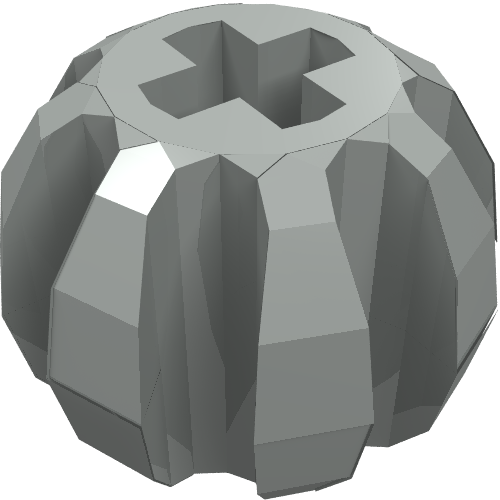Technic Ball with 8 Grooves Hellgrau