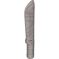 Weapon Sword / Machete in Flat Silver