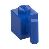 Brick Special 1 × 1 with Handle Blue