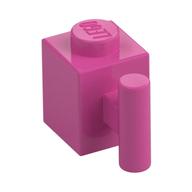 Brick Special 1 × 1 with Handle Medium Dark Pink