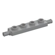 Plate Special 1 × 4 with Wheels Holder Light Bluish Gray