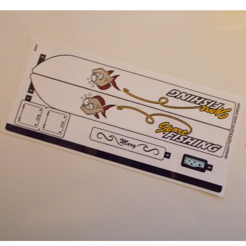 Stickerbogen für Set 60147-1 [Keine Farbe/Beliebige Farbe]