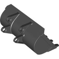 Technic Digger Bucket 8 × 10 Black