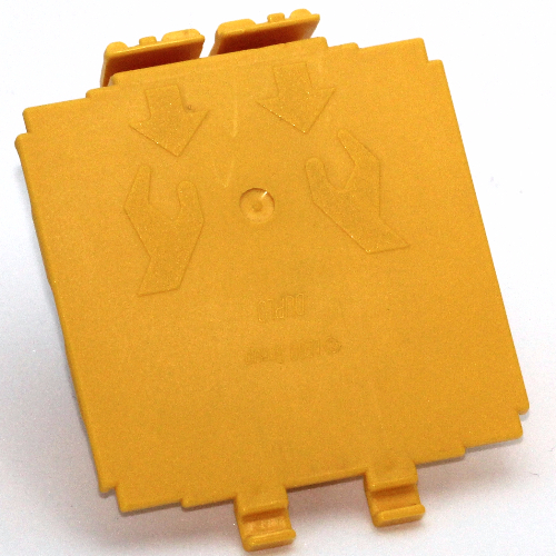 Duplo Train Locomotive Base Battery Case Lid Gelb