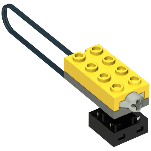 Sensor, Touch, Fixed Cable Yellow
