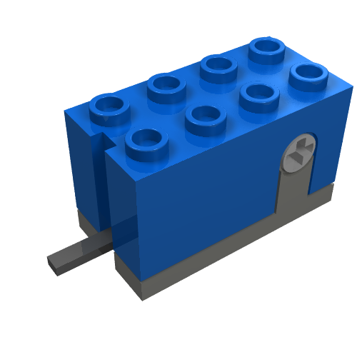 Sensor, Rotation in Blue