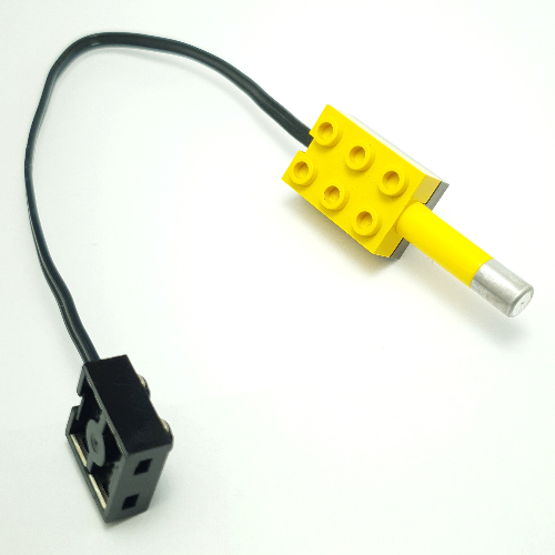 Sensor, Temperature, Short Cable Gelb