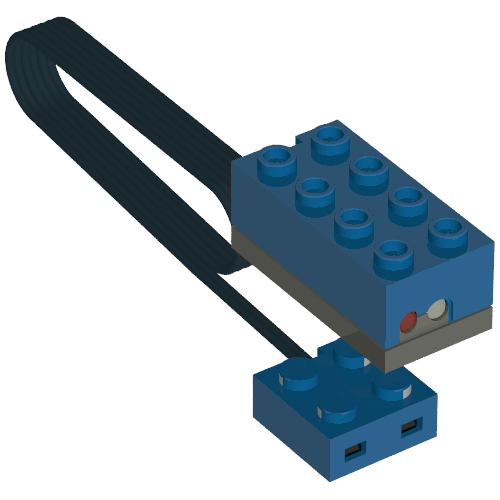 Sensor, Light with Fixed Cable Blau