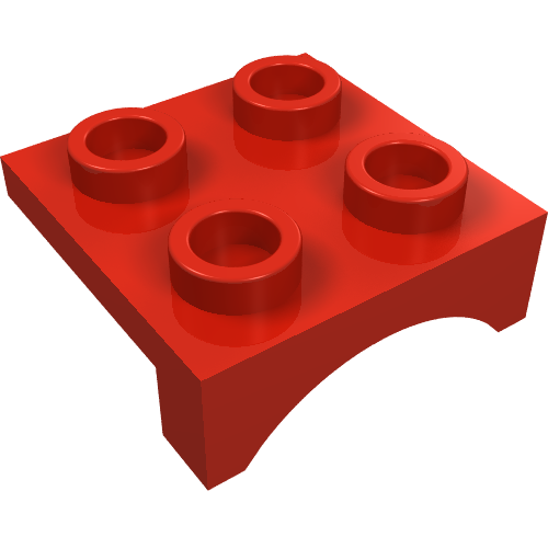 Motor Cover, 9V Micromotor 2 × 2 Rot