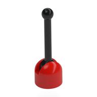 Lever Small Base with Black Lever Red