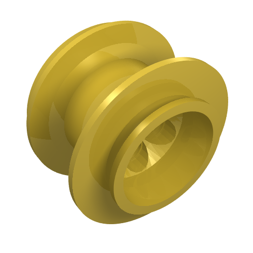 Wheel 68.8 × 40 Balloon Large Gelb