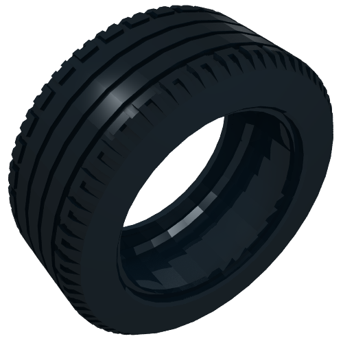 Tyre 81.6 × 34 ZR Technic Straight Tread Black