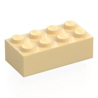Stein 2 × 4 Beige