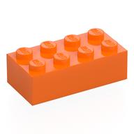 Stein 2 × 4 Orange