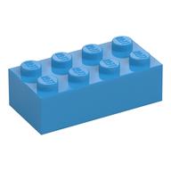 Stein 2 × 4 Dunkelazur