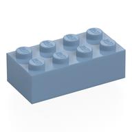 Stein 2 × 4 Sandblau