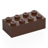 Brick 2 × 4 Brown