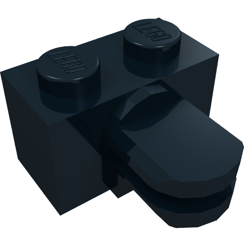 Arm Holder Brick 1 × 2 with 2 Horizontal Fingers
