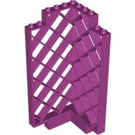 Belville, Wall, Lattice 6 × 6 × 12 Corner Magenta