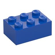 Brick 2 × 3 Blue
