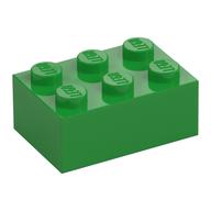 Brick 2 × 3 Bright Green
