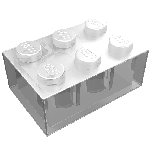 Stein 2 × 3 Transparent