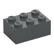 Brick 2 × 3 Dark Bluish Gray