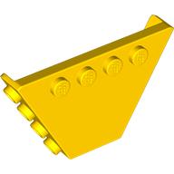 Panel, Trapezoid, Tipper End Flat without Pins Yellow