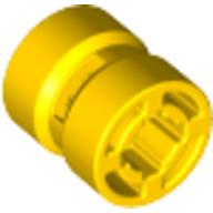 Wheel 8 × 9 with Hole Notched for Wheels Holder Pin Yellow