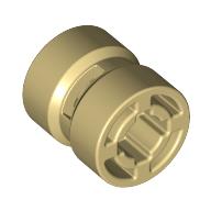 Wheel 8 × 9 with Hole Notched for Wheels Holder Pin Tan