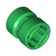Wheel 8 × 9 with Hole Notched for Wheels Holder Pin Green