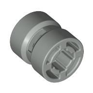 Wheel 8 × 9 with Hole Notched for Wheels Holder Pin Hellgrau