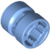 Wheel 8 × 9 with Hole Notched for Wheels Holder Pin Mittelblau