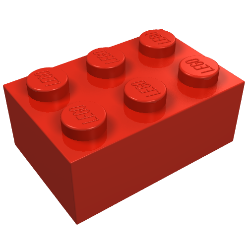 Brick 2 × 3 without Cross Supports