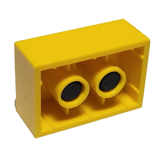Brick Magnet 2 × 3 Light Gray