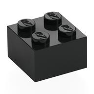 Stein 2 × 2 Schwarz