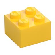 Brick 2 × 2 Yellow