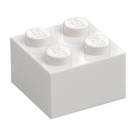 Brick 2 × 2 White