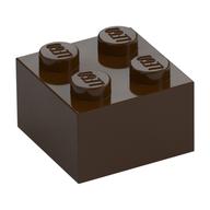 Brick 2 × 2 Dark Brown