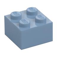 Brick 2 × 2 Sand Blue
