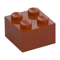 Brick 2 × 2 Dark Orange