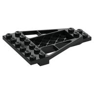 Wedge Plate 8 × 6 × 2/3 with Grille Schwarz