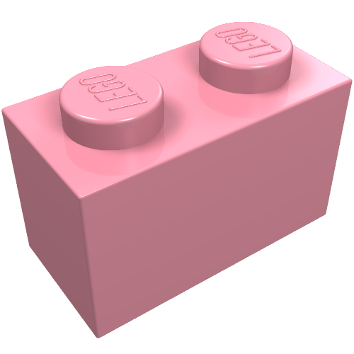 Stein 1 × 2 Rosa