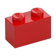 Brick 1 × 2 Red