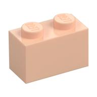 Brick 1 × 2 Light Nougat