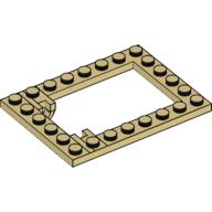 Plate Special 6 × 8 Trap Door Frame Horizontal Tan