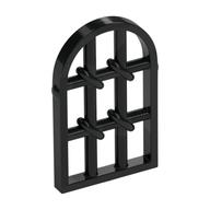 Window 1 × 2 × 2 & 2/3 Pane Twisted Bar with Rounded Top