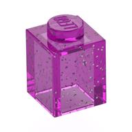 Stein 1 × 1 Glitter Trans-Dark Pink