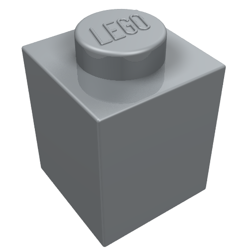 Stein 1 × 1 Perlhellgrau