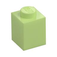 Brick 1 × 1 Yellowish Green